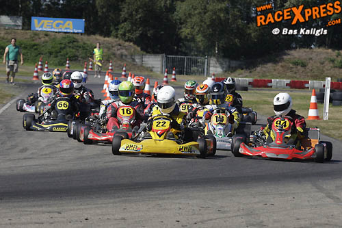 et schitterende startveld in de VT 250 Senior